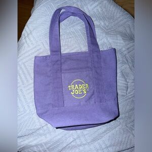 Purple TJ Mini Tote Bag